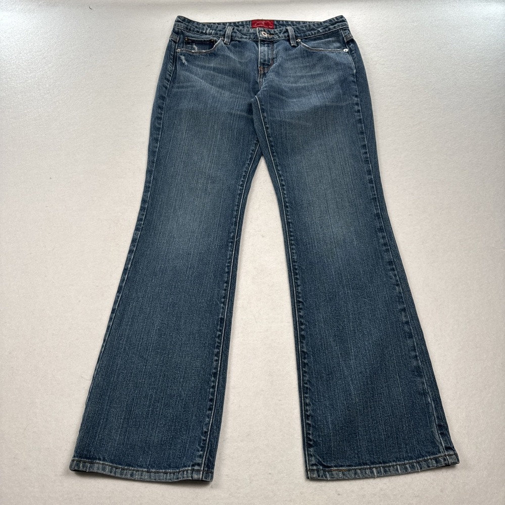 VTG Levi's Vintage Boot Cut 565 Jeans Women's 10M Med Wash Blue Stretch 2006